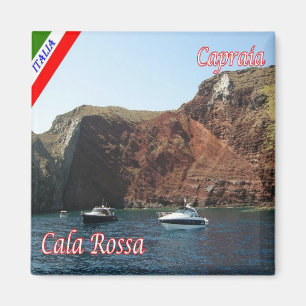 Imã IT - Itália - Capraia - Vermelho Cala