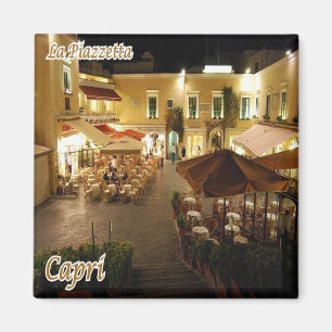 Imã IT - Itália - Capri - A Famosa Pequena Praça