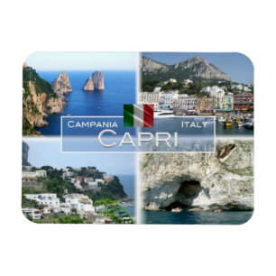 Ímã IT Itália - Capri - I Faraglioni - Marina Grande 