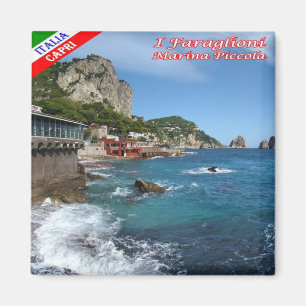 Imã IT - Itália-Capri-Marina Piccola e Faraglioni