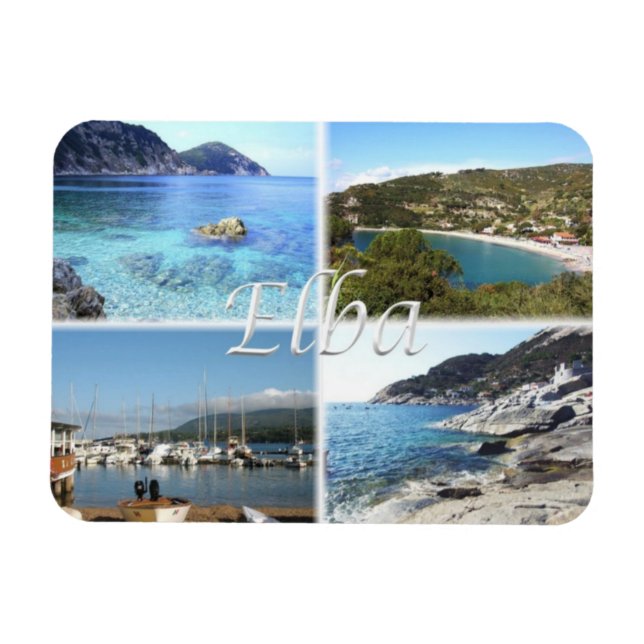 Ímã IT Itália - Elba - (Horizontal)
