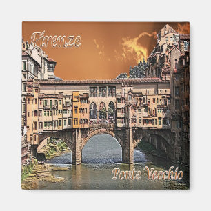 Imã IT - Itália Florença - Ponte Antiga - Ponte Vecc