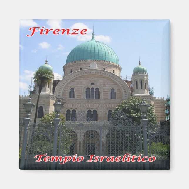 Imã IT - Itália - Florença - Tempio Israelitico (Frente)