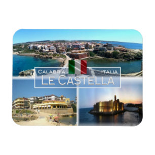 Ímã IT Itália - Le Castella - Castello Aragonese -