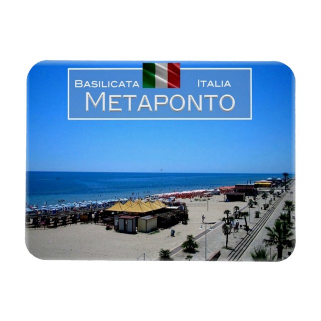 Ímã IT Itália - Metaponto - Lido (Horizontal)