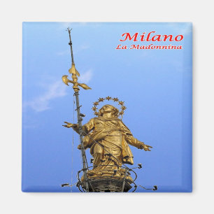 Imã IT - Itália - Milão Milano - estátua de Madonni