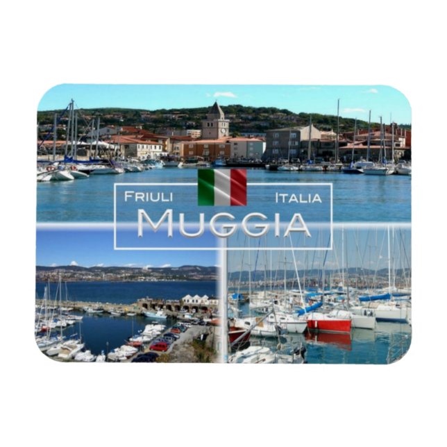 Ímã IT Itália - Muggia - (Horizontal)