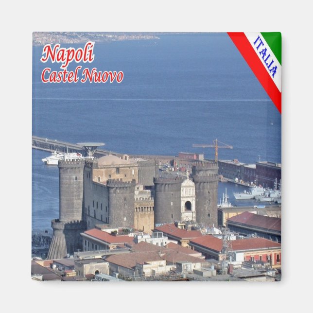 Imã IT - Itália - Nápoles - Castel Nuovo (Frente)