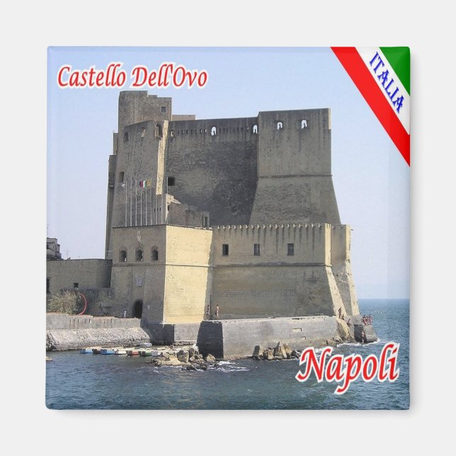 Imã IT - Itália - Nápoles - Castelo dell'Ovo (Frente)