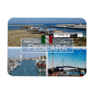 Ímã IT Itália - Pescara - A Ponte Marítima - -