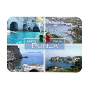 Ímã IT Itália - Ponza - Punta del Papa - Cala Fonte -