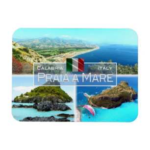Ímã IT Itália - Praia a Mare - Dino Island -