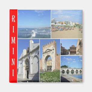 Imã IT - Itália - Rimini - Collage Mosaic