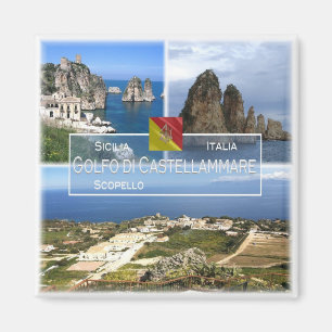 Imã IT Itália # Sicília - Golfo de Castellammare -