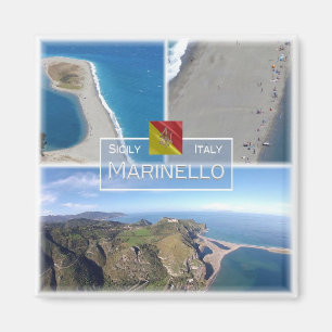 Imã IT Itália # Sicília - Reserva Natural de Marinel