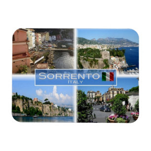 Ímã IT Itália - Sorrento - Costa Amalfi - Marina -