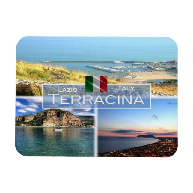 Ímã IT Itália - Terracina - (Horizontal)