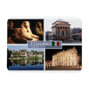 Ímã IT Itália - Torino Turin - Museu Egizio -