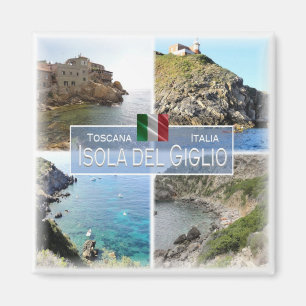 Imã IT Itália # Toscânia - Ilha Giglio -