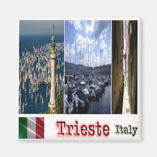Imã IT - Itália - Trieste - Collage Mosaic