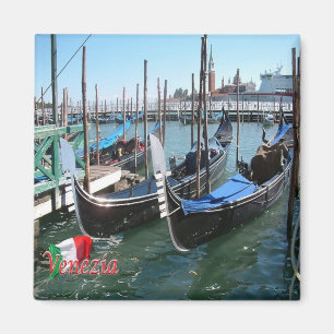 Imã IT - Itália - Veneza - Gondola Gondole Gondolas