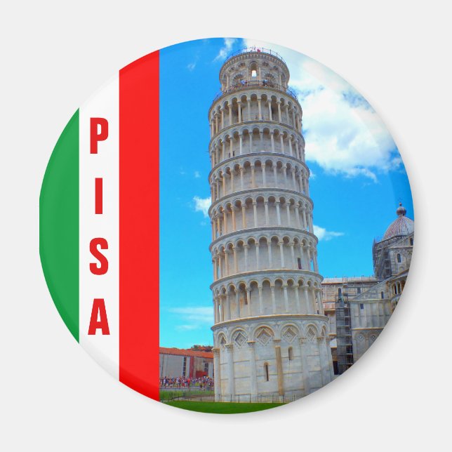 Imã Itália - A Torre Adormecida de Pisa (Frente)