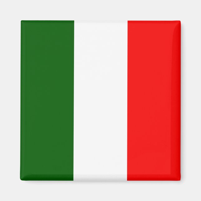 Imã Itália Bandeira de alta qualidade (Frente)