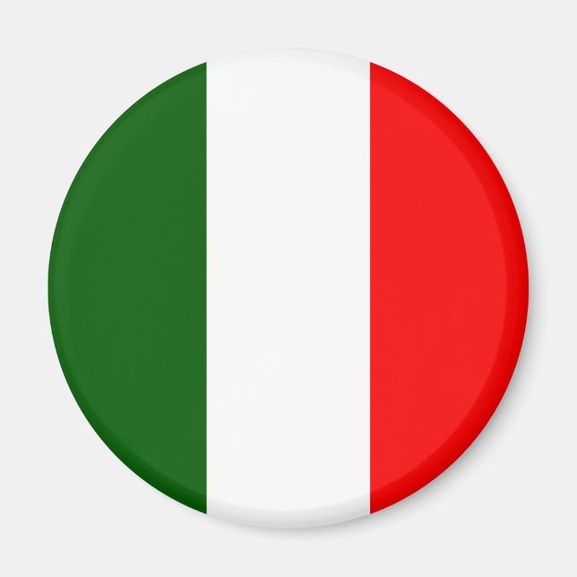 Imã Itália Bandeira de alta qualidade (Frente)