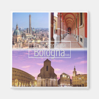 Imã Itália BOLOGNA, Piazza Maggiore, Duas Torres, Frid