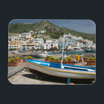 Ímã ITÁLIA, Campânia, (Baía de Nápoles), ISCHIA,<br><div class="desc">DIREITOS AUTORAIS Walter Bibikow / SuperStock.com | EU16 WBI0595.jpg | ITÁLIA,  Campânia,  (Baía de Nápoles),  ISCHIA,  SANT'ANGELO: Vista da Cidade e do Porto / Diurno</div>