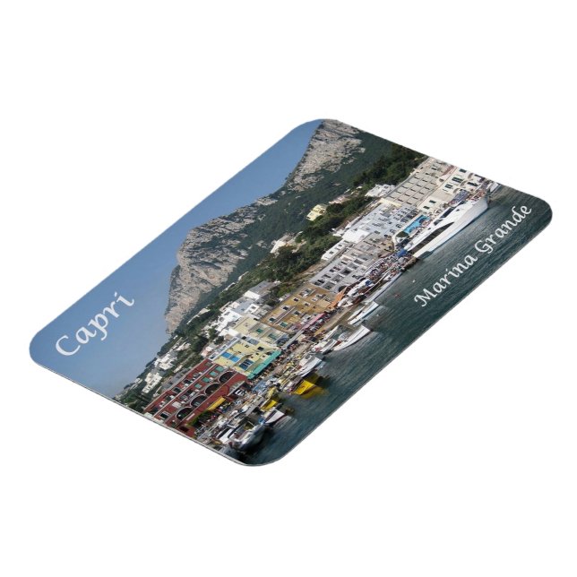 Ímã Itália - Campânia - Capri - Marina Grande - (Left Side)