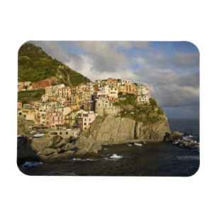 Ímã Itália, Cinque Terre, Manarola. Aldeia no penhasco