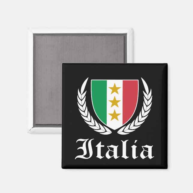 Imã Italia Crest (Front/Back)