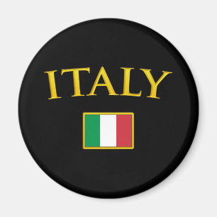 Imã Italia dourada