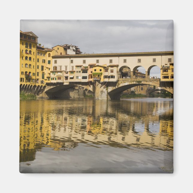 Imã Itália, Florença, reflexos no rio Arno (Frente)
