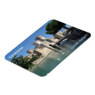 Ímã Itália - Lago Garda - Sirmione - Castello Scalige