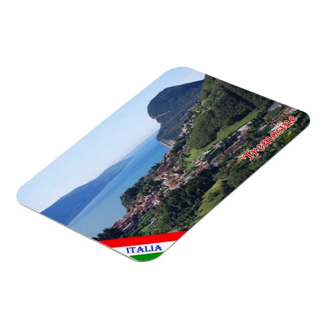 Ímã Itália - Lago Garda - Tremosine - (Left Side)