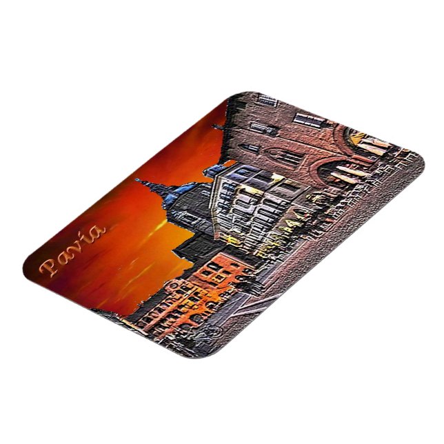 Ímã Itália - Lombardia - Pavia - (Left Side)