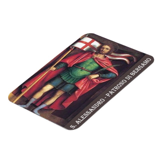 Ímã Itália - Lombardia - S. Alessandro - Patrono - (Left Side)