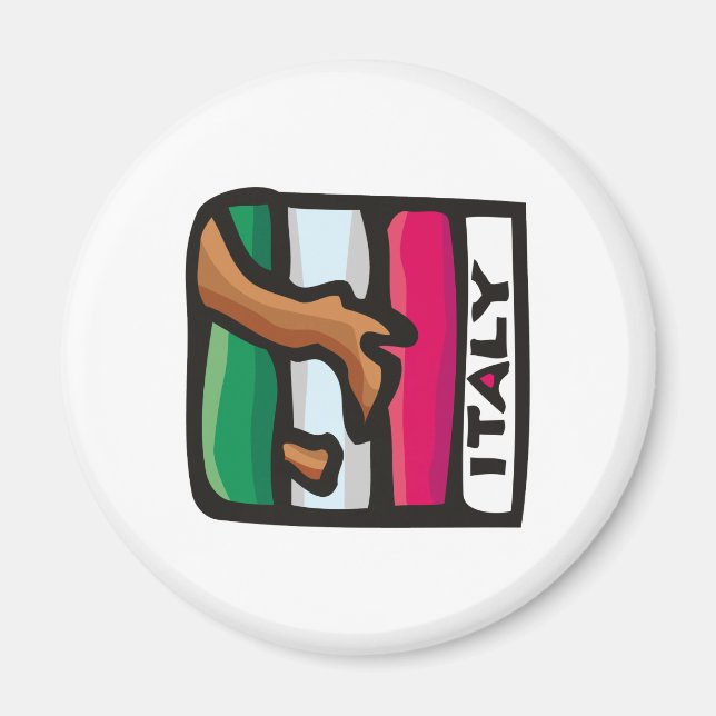 Imã Itália Magnet (Frente)