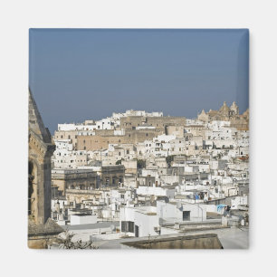 Imã Itália, Ostuni, vista de perto da cidade antiga