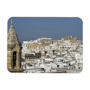 Ímã Itália, Ostuni, vista de perto da cidade antiga