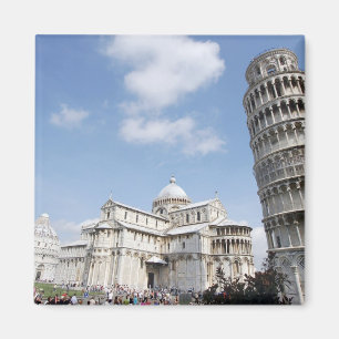 Imã Itália, Pisa. Catedral, batistério e Torre Inclina