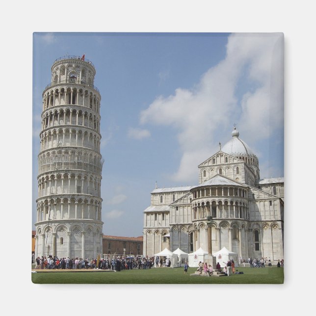 Imã Itália, Pisa Torre inclinada de Pisa e (Frente)