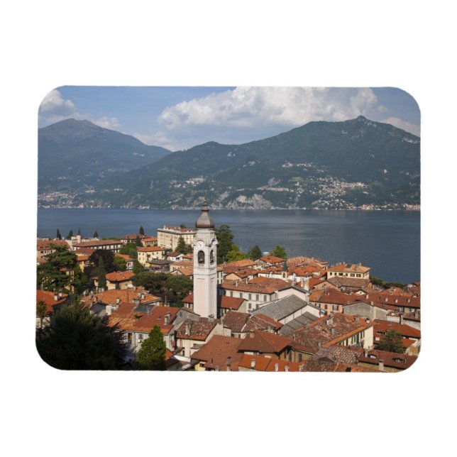 Ímã Itália, Província De Como, Menaggio. Vista da cida (Horizontal)