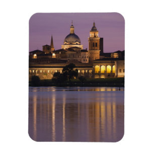 Ímã Itália, Província de Mantua, Mantua. Vista da cida