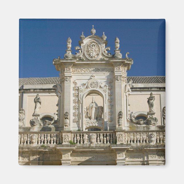 Imã Itália, Puglia, Lecce, Piazza del Duomo, Palácio (Frente)