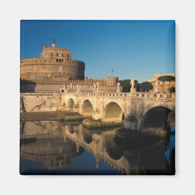 Imã Itália, Roma, Castel Sant'Angelo e rio (Frente)