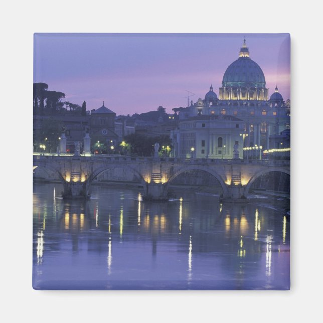 Imã Itália, Roma São Pedro e Ponte Sant Angelo, (Frente)