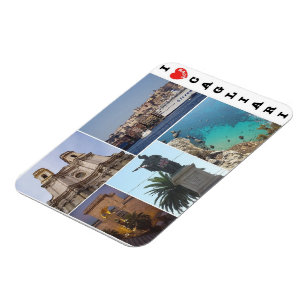 Ímã Itália - Sardenha - Cagliari - I Love